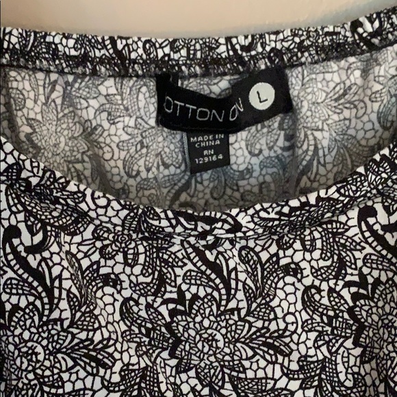 Size large cotton on dress - Picture 2 of 2